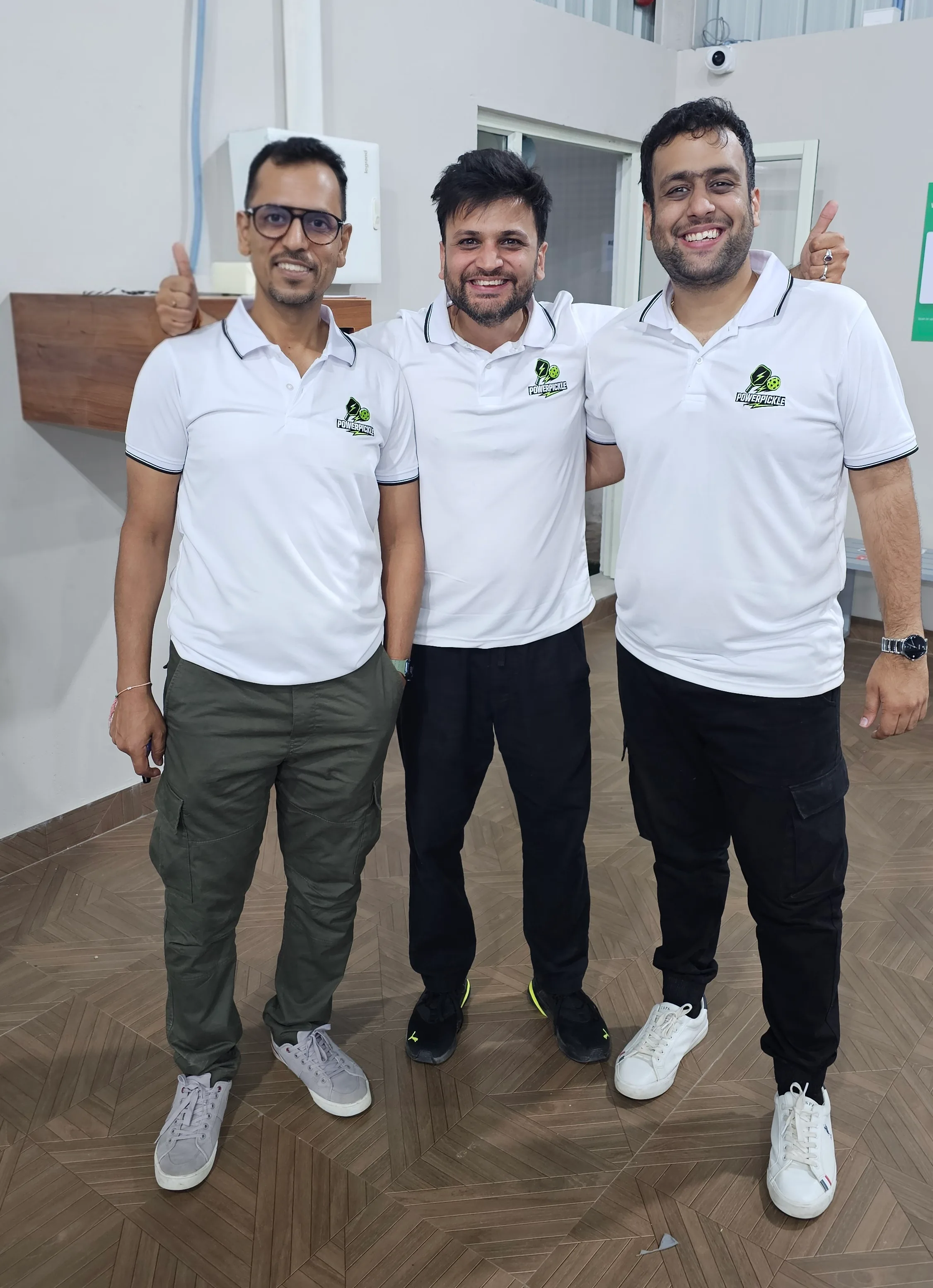 PowerPickle founders — Bengaluru pickleball club est. 2025